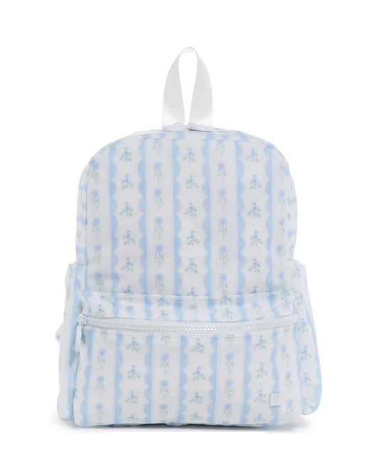 TRVL Mini Backer - Ribbon Floral Blue