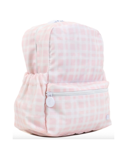 TRVL Mini Backer - Pimlico Plaid Pink