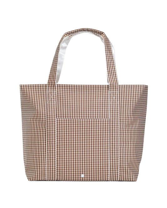 TRVL Jumbo Tote - Coco Gingham