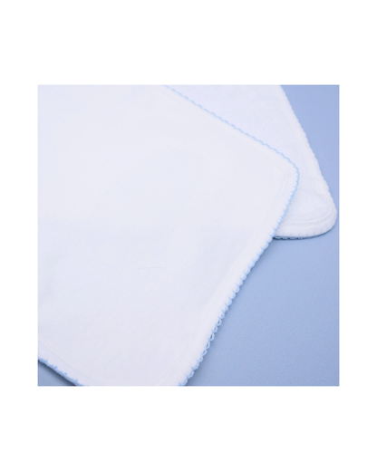 Magnolia Baby Picot Trim Burp Cloth