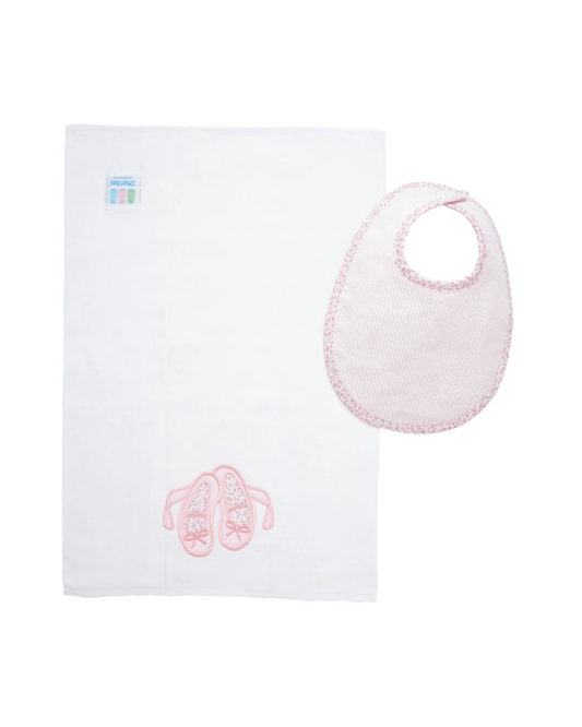 Ballet Bib & Burp Set