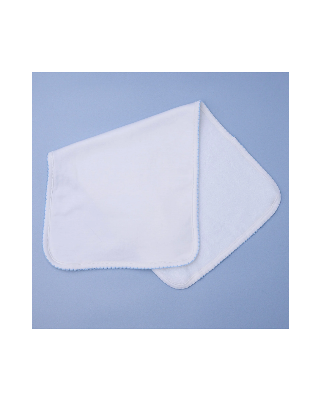 Magnolia Baby Picot Trim Burp Cloth