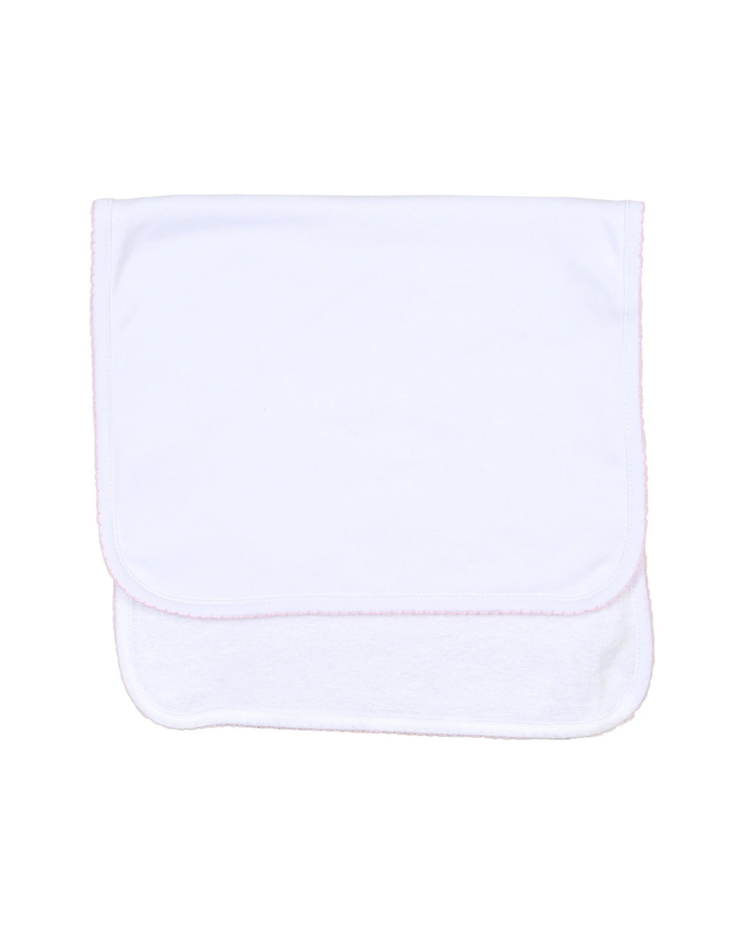 Magnolia Baby Picot Trim Burp Cloth