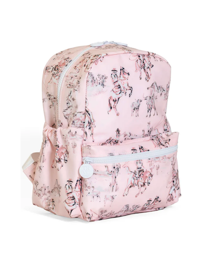TRVL Mini Backpack - Cowgirl Toile