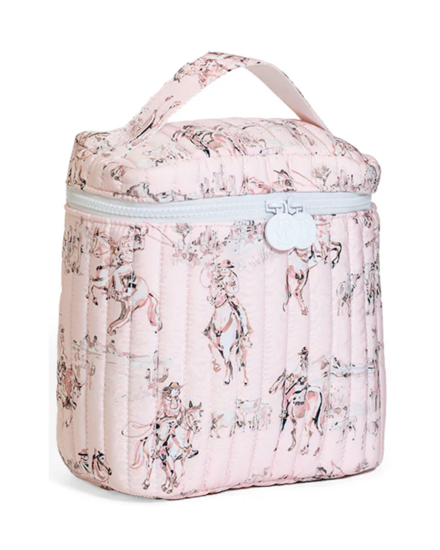 TRVL Quilted Go Go Insulated Lunch Bag - Cowgirl Toile