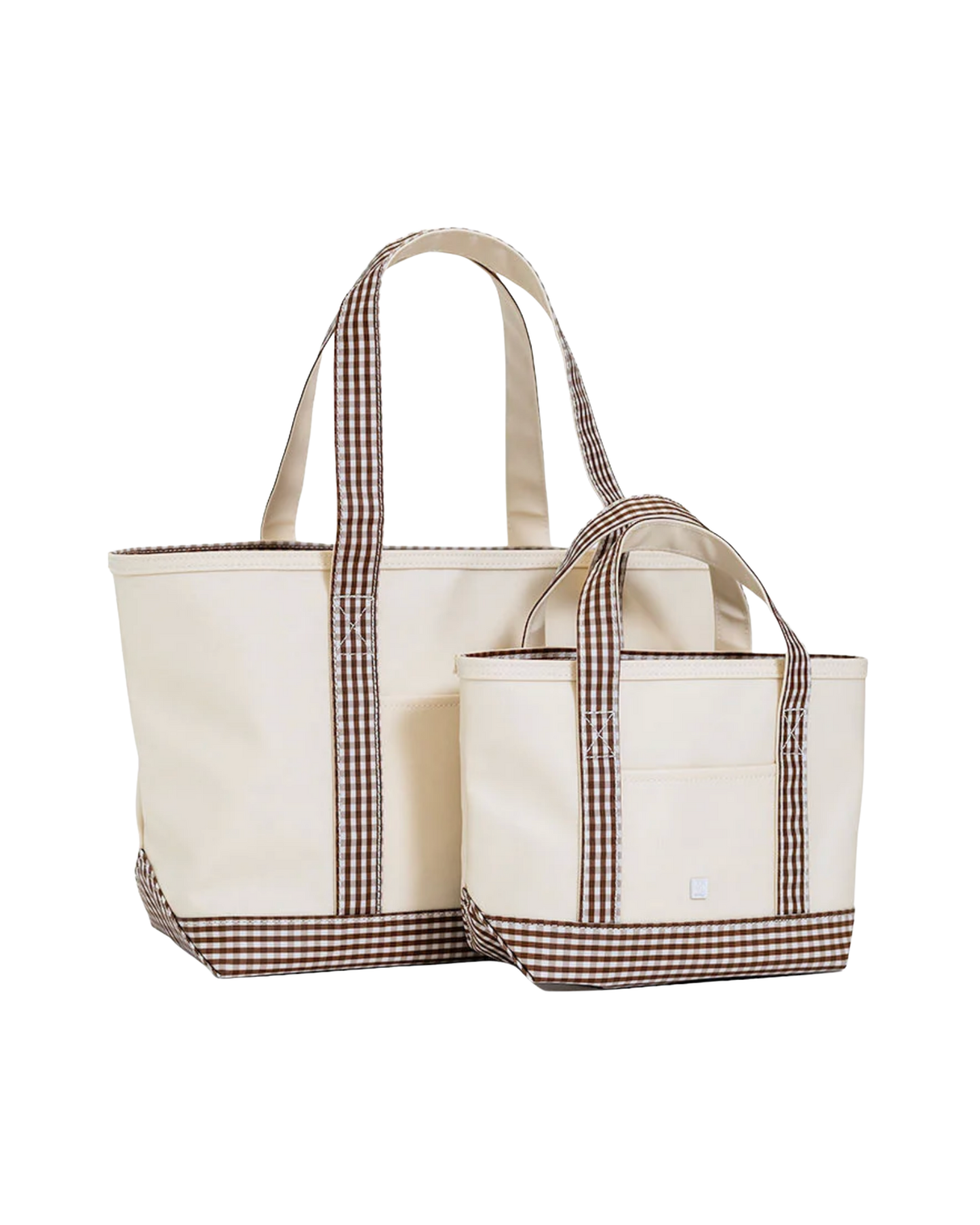 TRVL Medium Tote - Coco Gingham