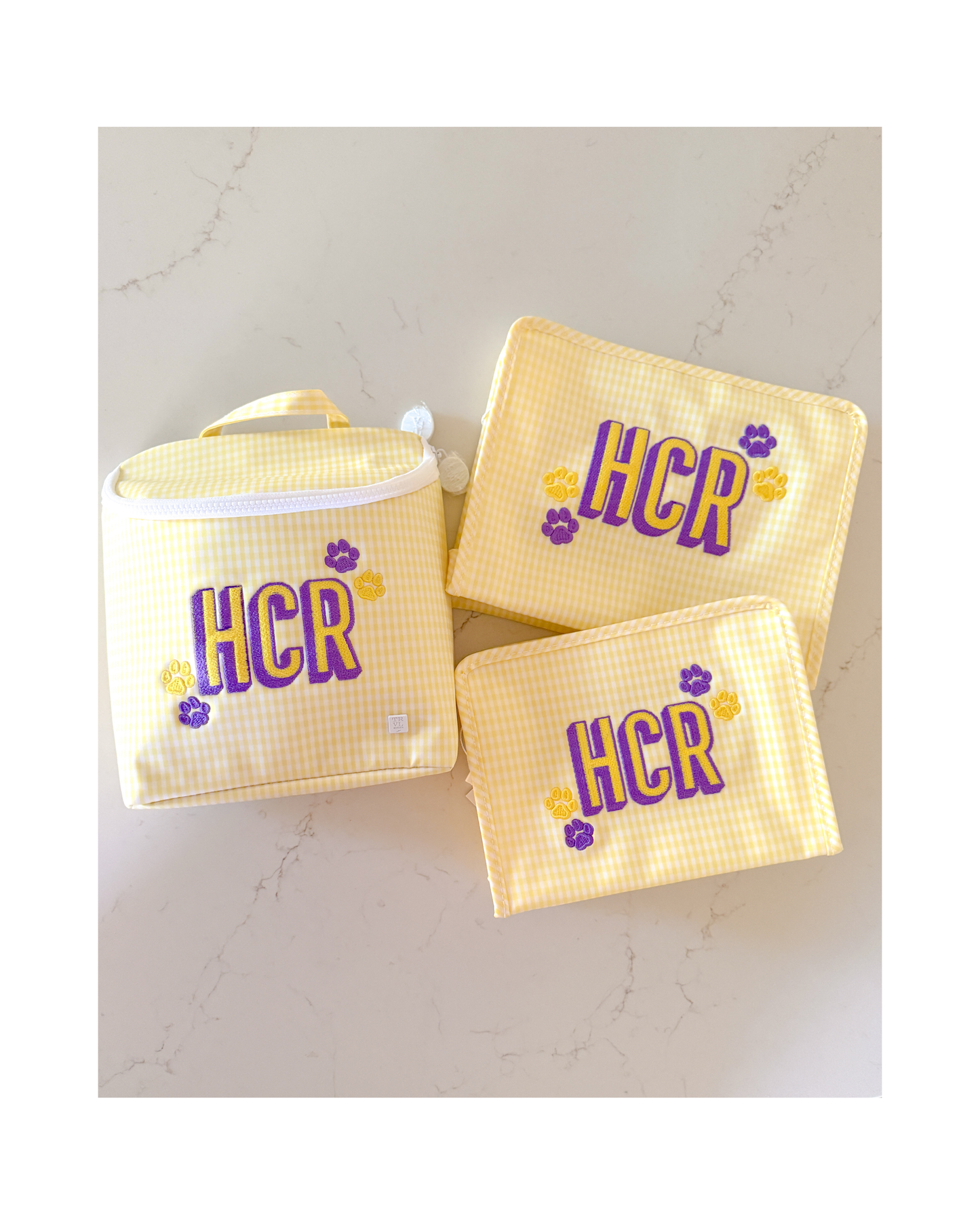 TRVL Roadie - Gingham Buttercup