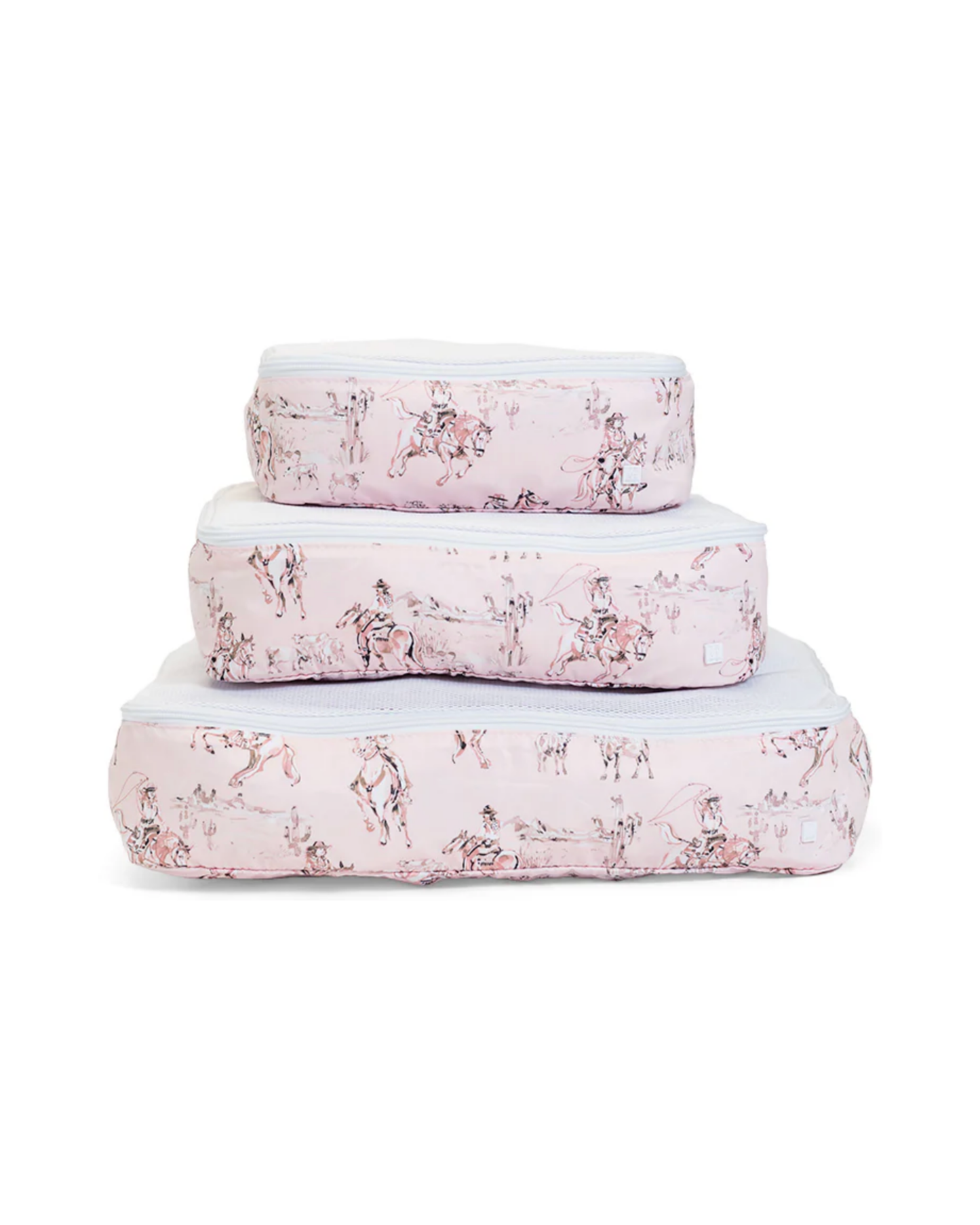 TRVL Packing Cubes - Cowgirl Toile