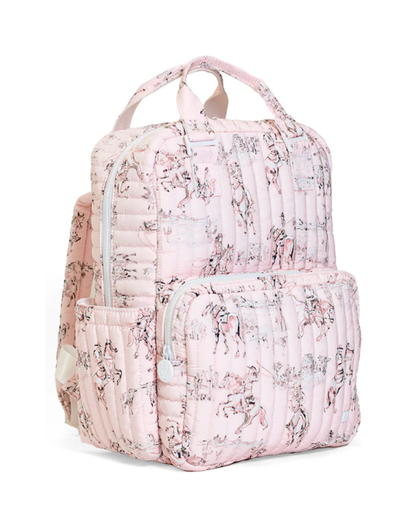 TRVL Quilted All You Need Diaper Bag - Cowgirl Toile