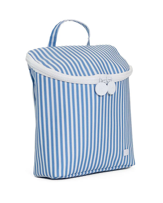 TRVL Take Away Insulated Lunch Bag - Pimlico Stripe Chambray