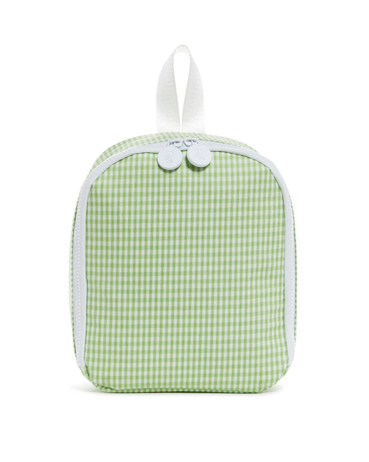 TRVL Bring It Lunch Bag - Gingham Leaf