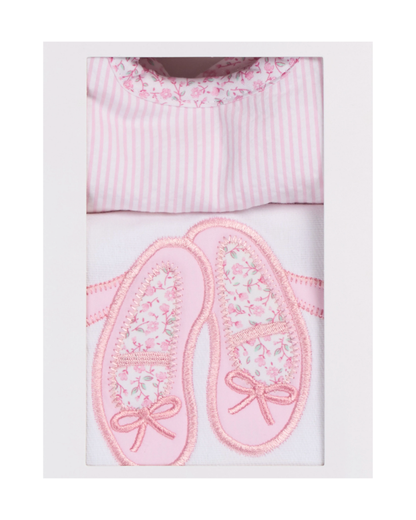 Ballet Bib & Burp Set