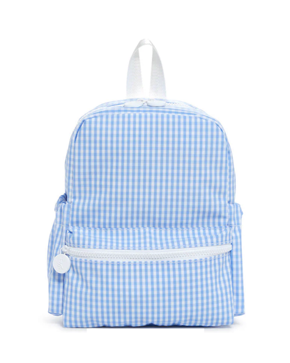 TRVL Mini Backer - Gingham Sky