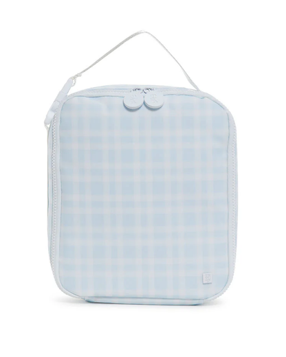 TRVL Insulated Lunch Bag - Pimlico Plaid Blue