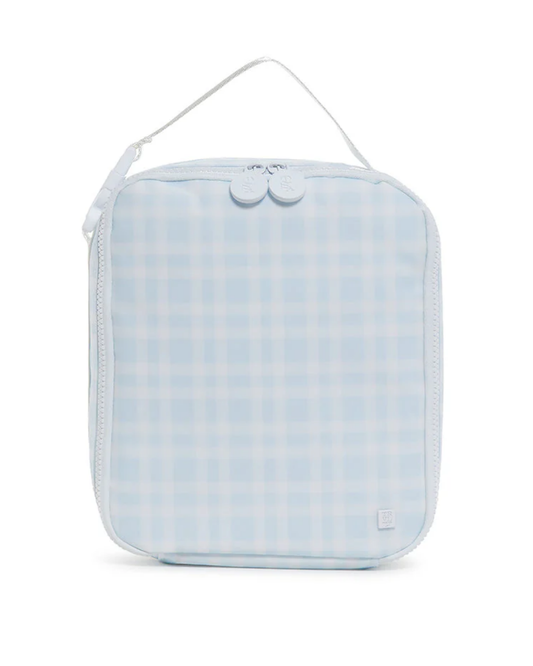 TRVL Insulated Lunch Bag - Pimlico Plaid Blue