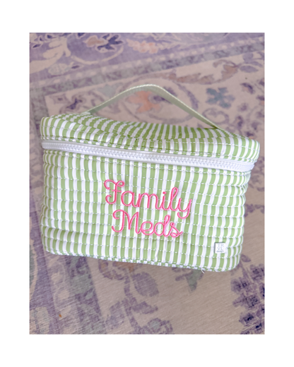 TRVL Quilted Train Set - Pimlico Stripe Sage