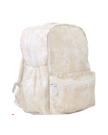 TRVL Mini Backer - Bunny Toile Sand