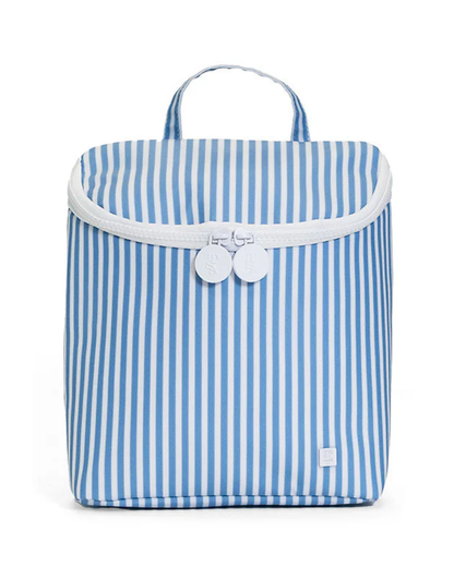 TRVL Take Away Insulated Lunch Bag - Pimlico Stripe Chambray