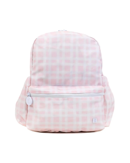 TRVL Mini Backer - Pimlico Plaid Pink