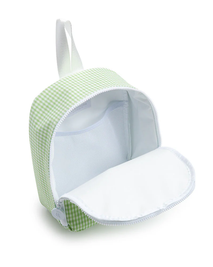TRVL Bring It Lunch Bag - Gingham Leaf