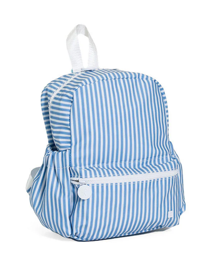 TRVL Mini Backer - Pimlico Stripe Chambray