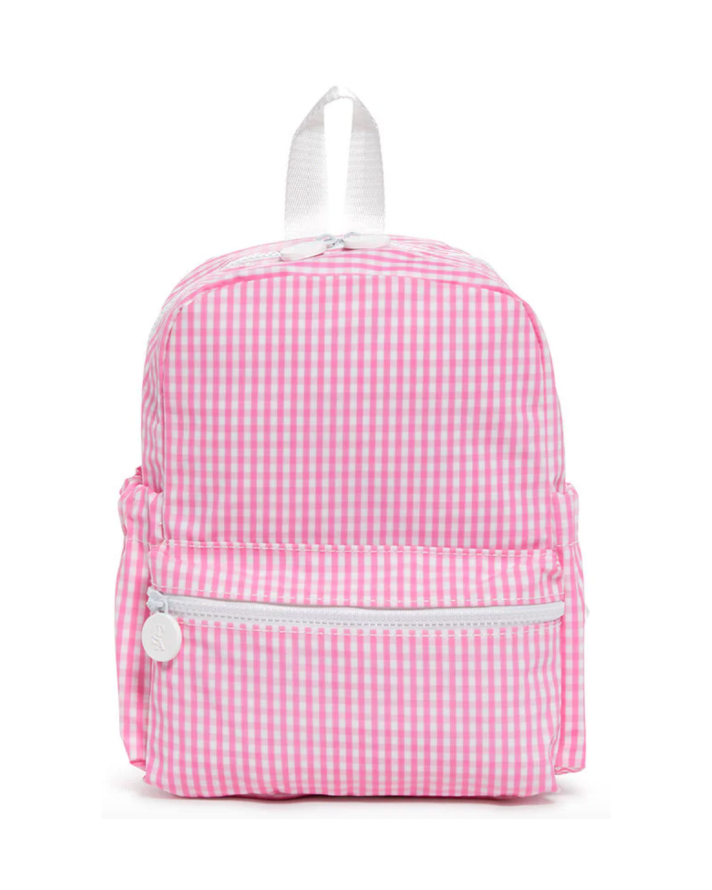 TRVL Mini Backer - Gingham Pink