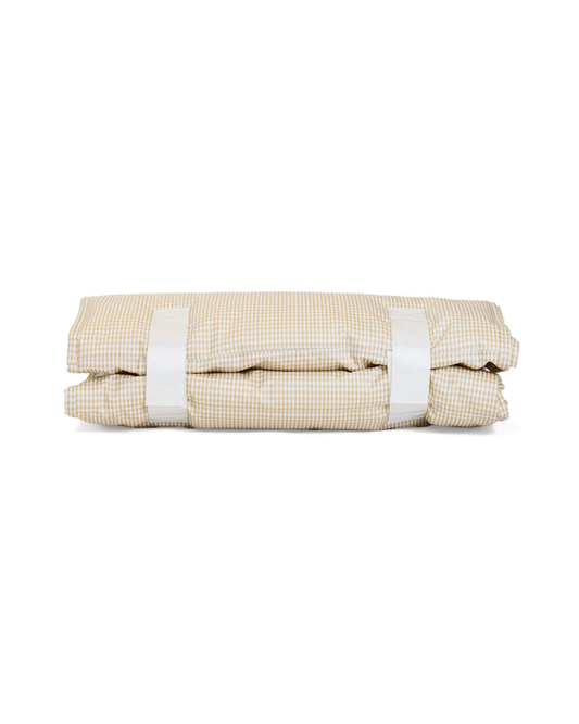 TRVL Nap Mat - Gingham Khaki