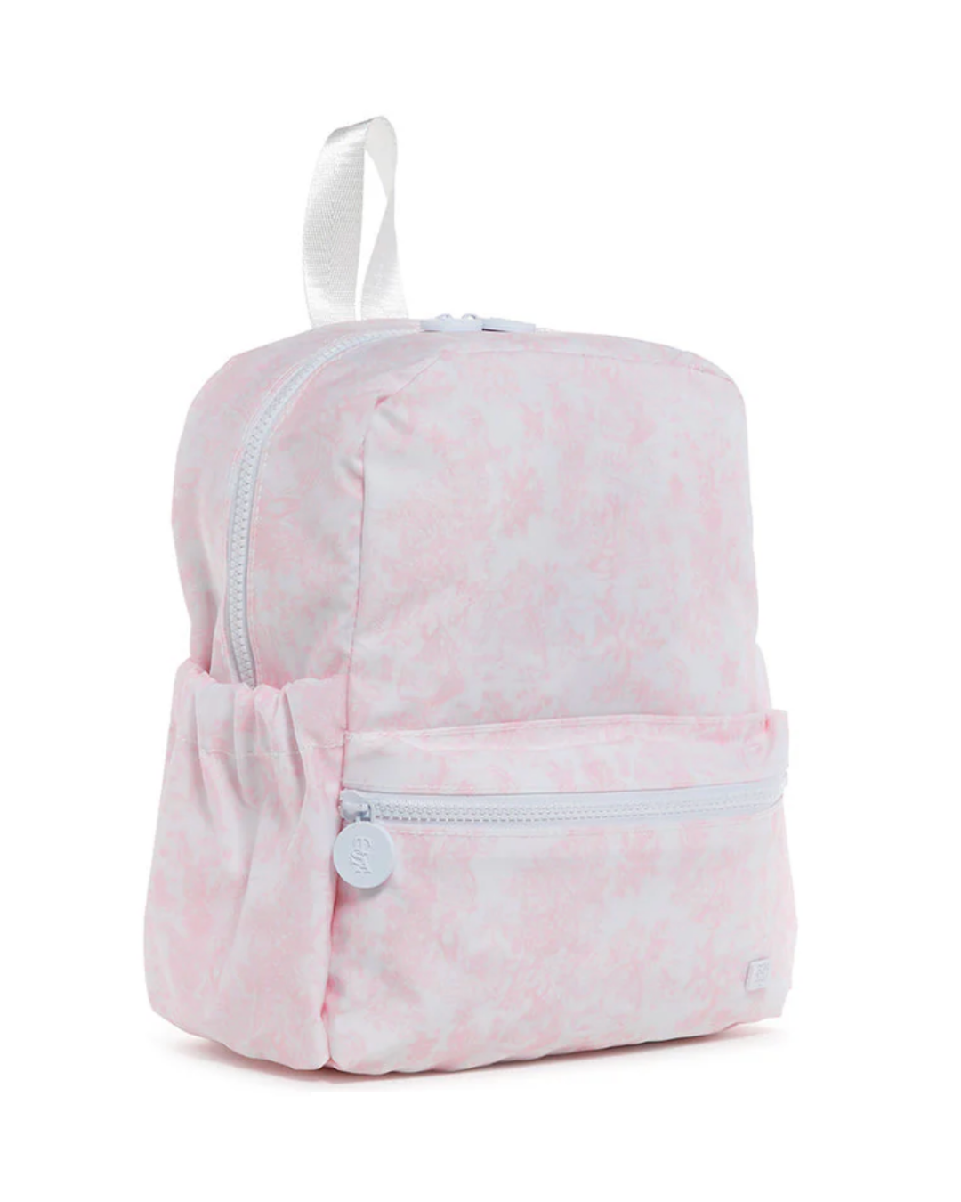 TRVL Mini Backer - Bunny Toile Pink