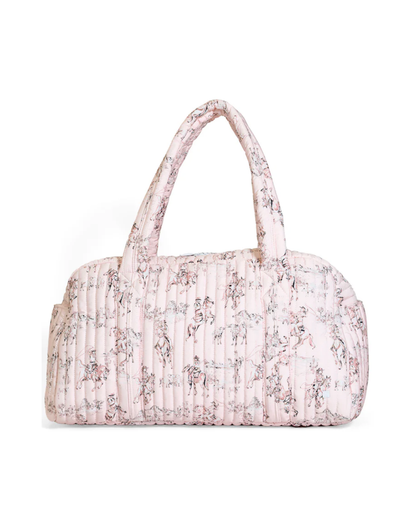 TRVL Quilted Grande Duffel Bag - Cowgirl Toile