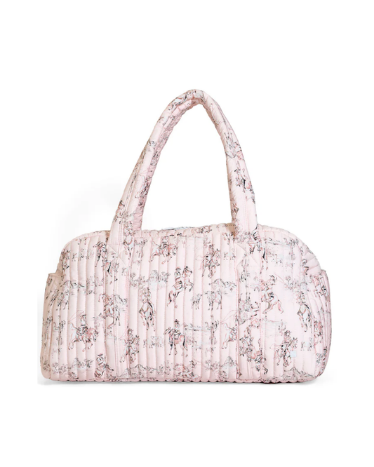 TRVL Quilted Grande Duffel Bag - Cowgirl Toile