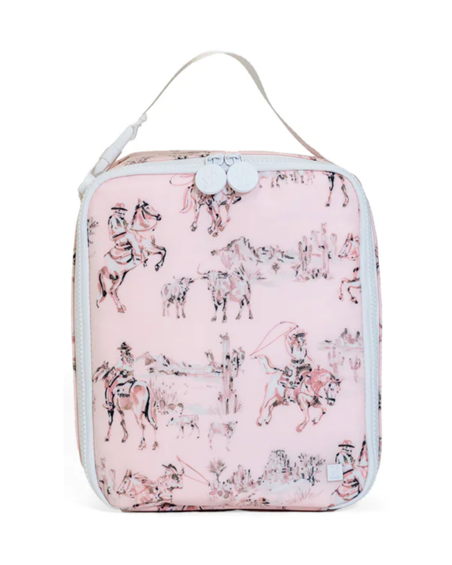 TRVL Insulated Lunch Bag - Cowgirl Toile