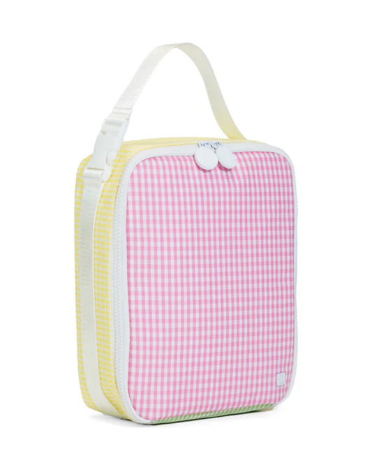 TRVL Insulated Lunch Bag - Patch Pink