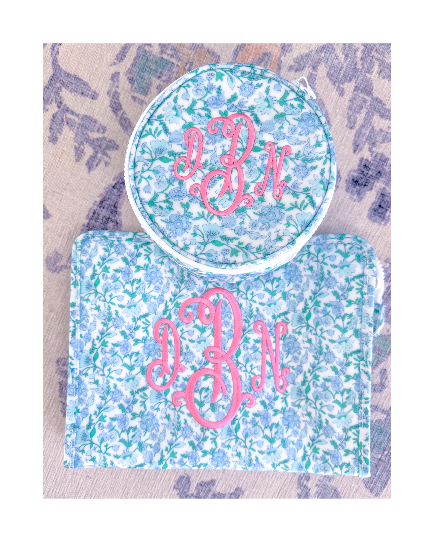 TRVL Roundup Jewel Case - Hamptons Floral