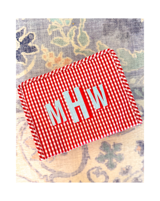 TRVL Roadie - Gingham Red