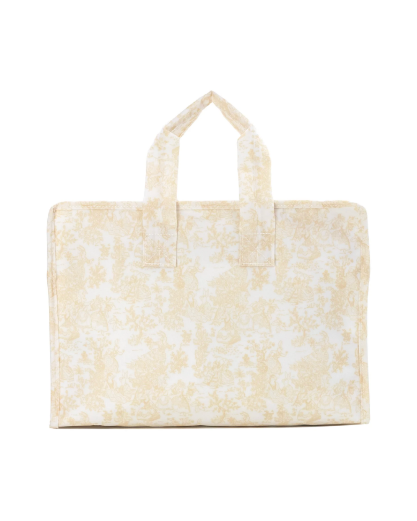 TRVL Overnite Tote - Bunny Toile Sand
