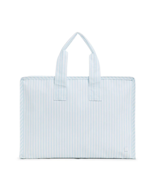 TRVL Overnite Tote - Pimlico Stripe Blue