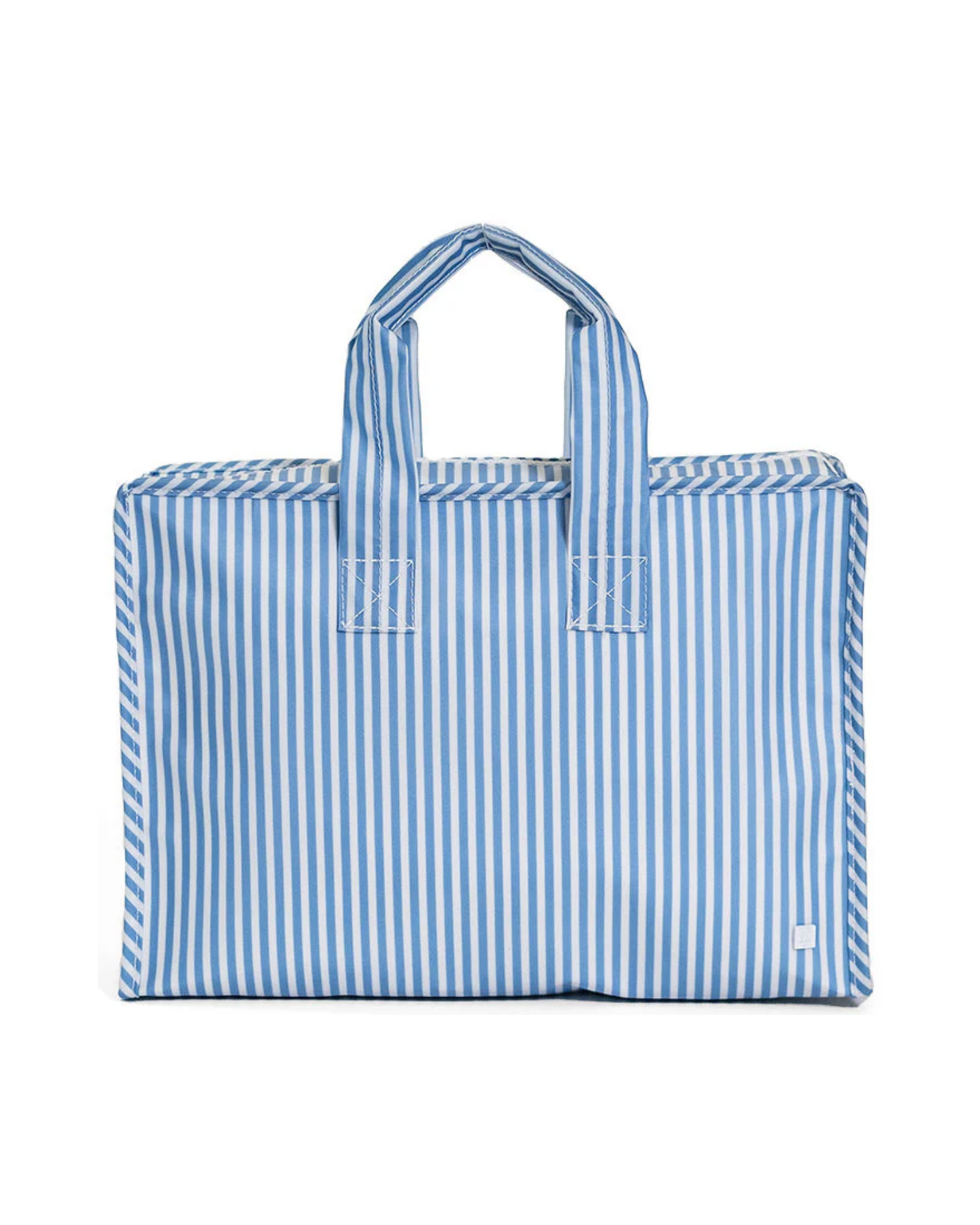 TRVL Overnite Tote - Pimlico Stripe Chambray