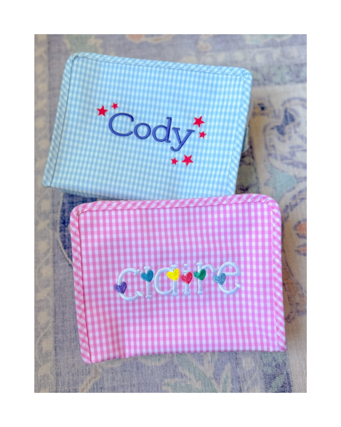 TRVL Roadie - Gingham Pink