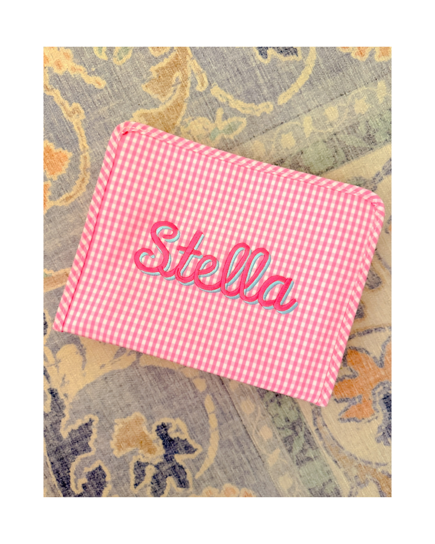 TRVL Roadie - Gingham Pink