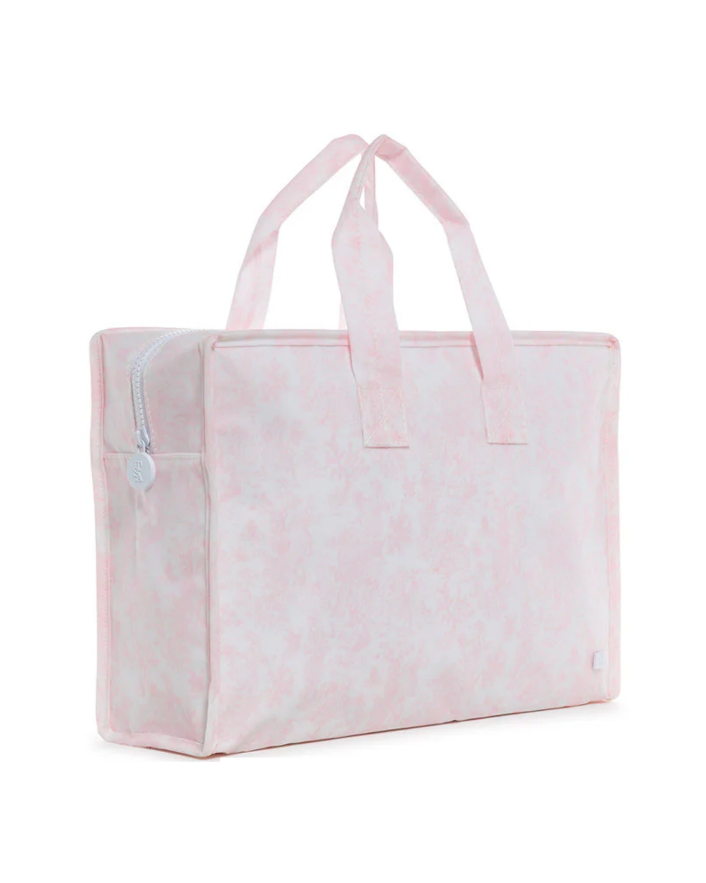 TRVL Overnite Tote - Bunny Toile Pink