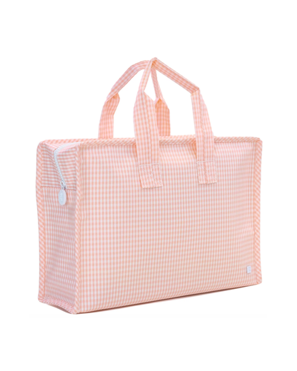 TRVL Overnite Tote - Gingham Taffy