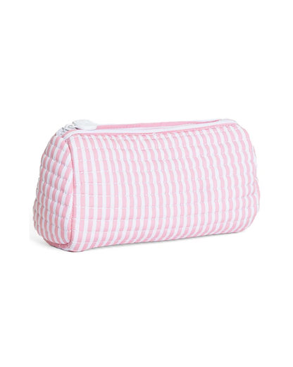 TRVL Quilted Pochette Bag - Pimlico Stripe Dusty Rose