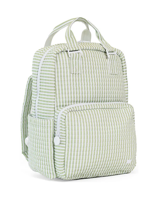 TRVL Quilted All You Need Bag - Pimlico Stripe Sage