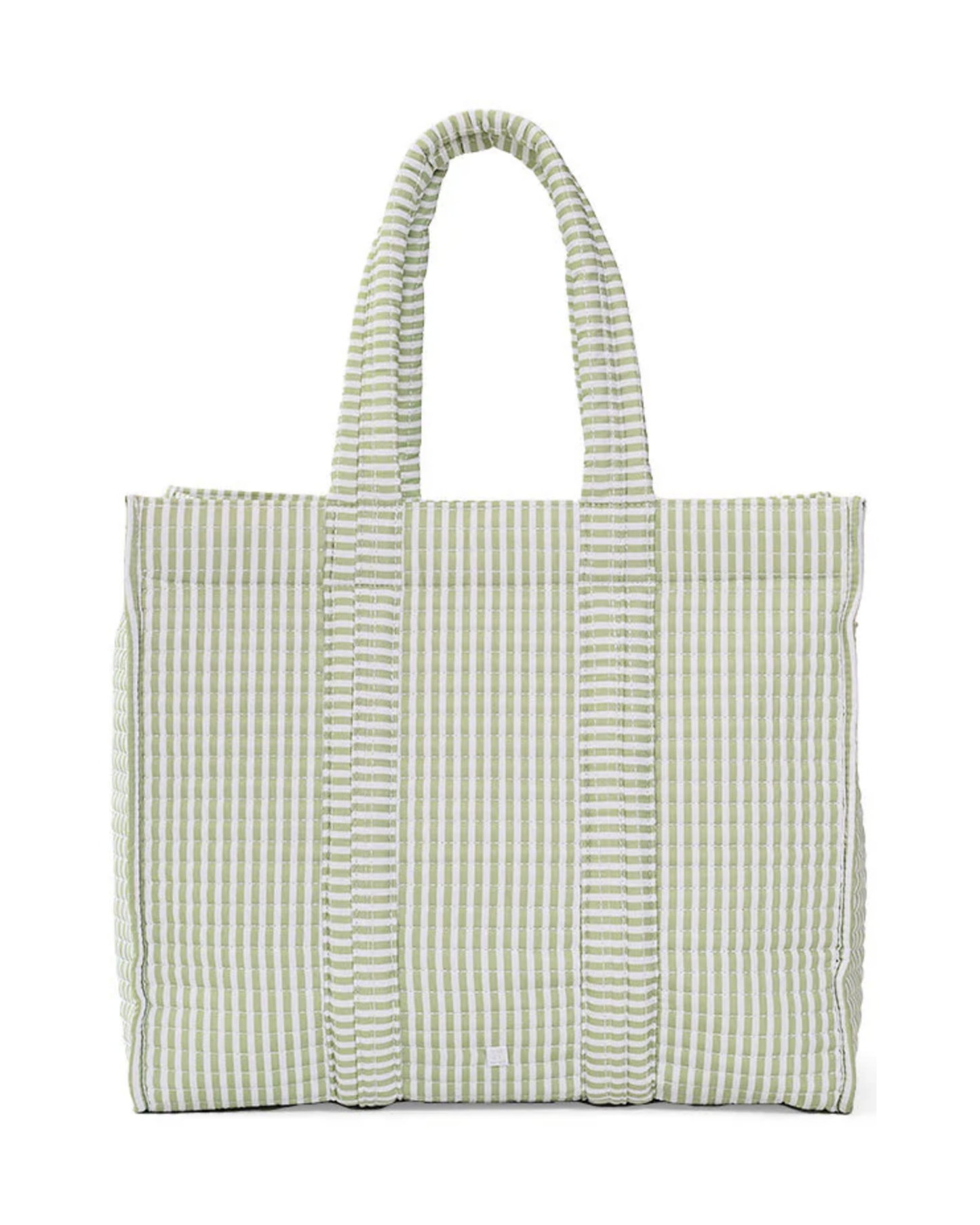 TRVL Quilted Go Go Tote - Pimlico Stripe Sage