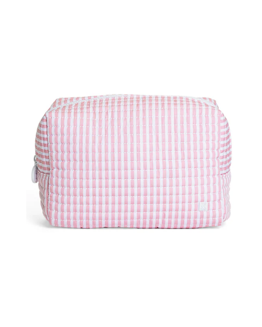 TRVL Quilted Everyday Bag - Pimlico Stripe Dusty Rose