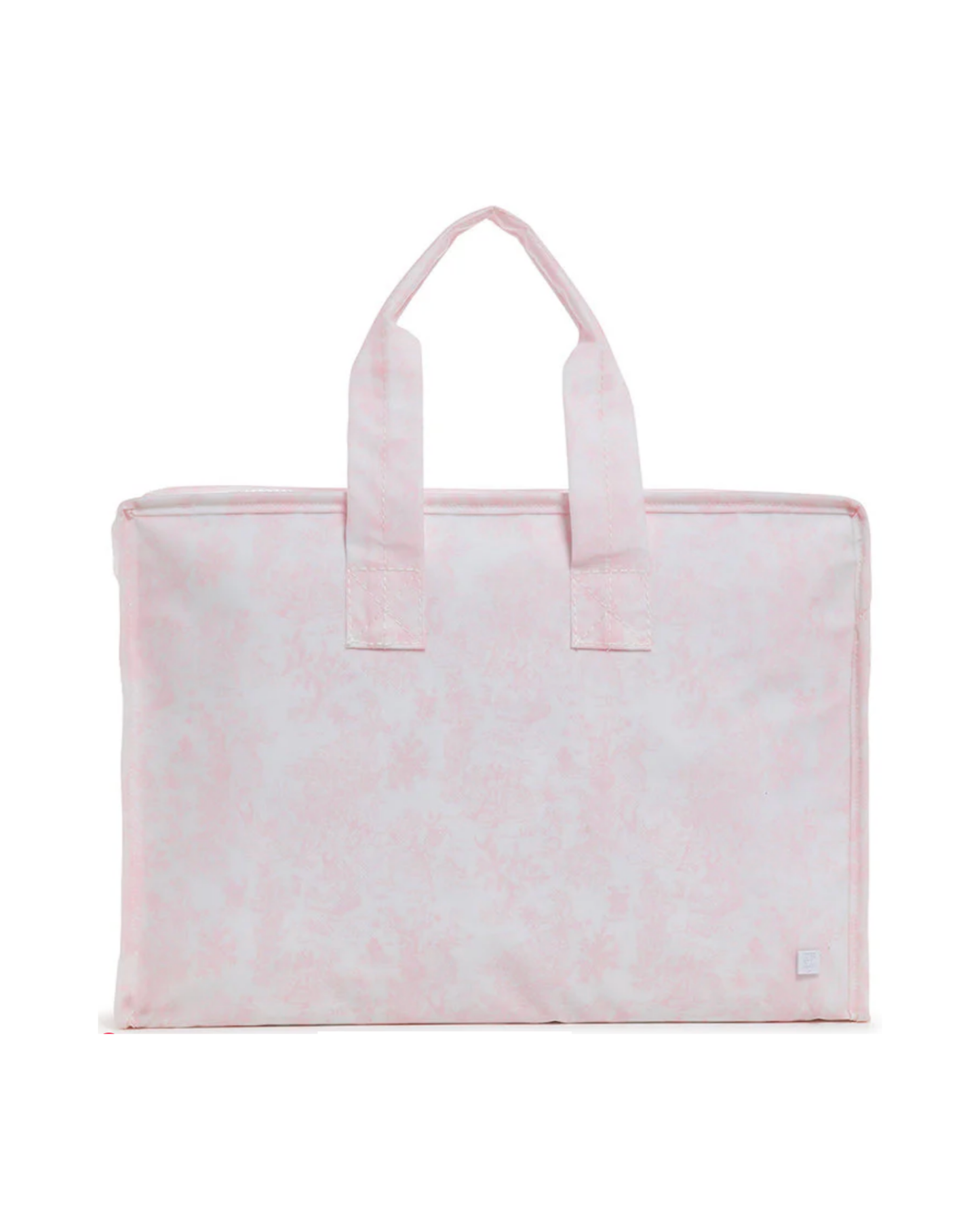 TRVL Overnite Tote - Bunny Toile Pink