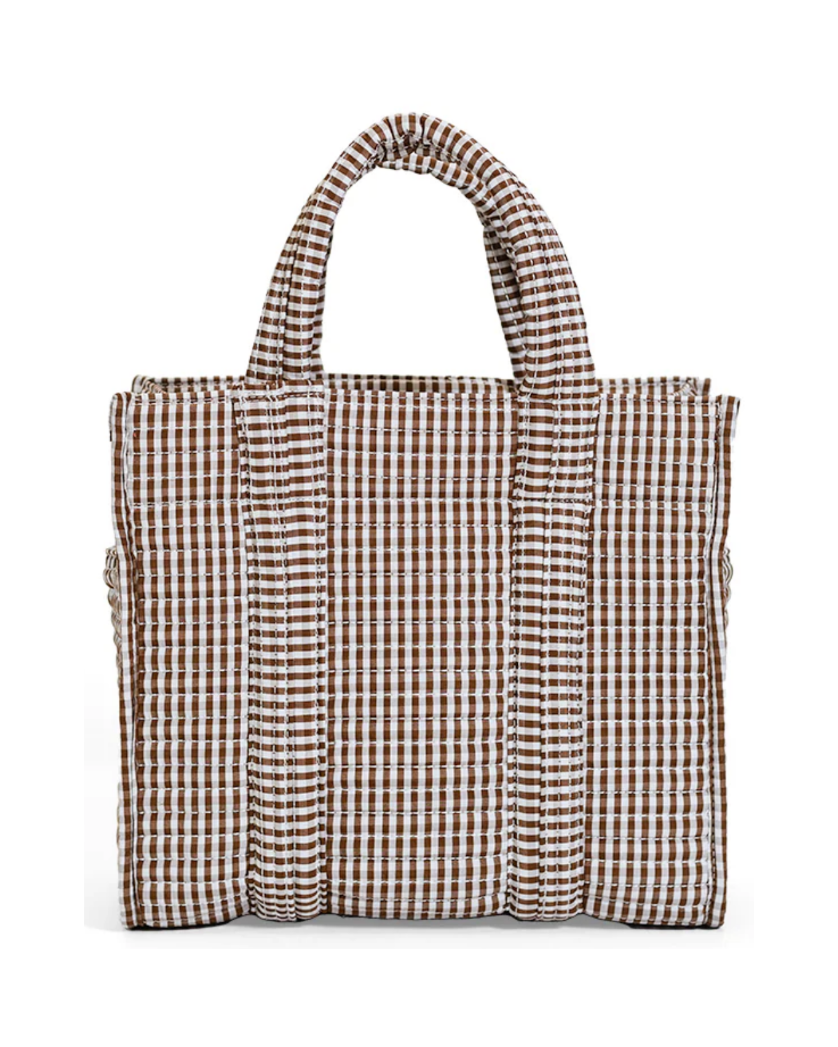 TRVL Quilted Mini Go Go Tote - Coco Gingham