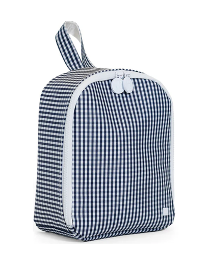 TRVL Bring It Lunch Bag - Gingham Navy