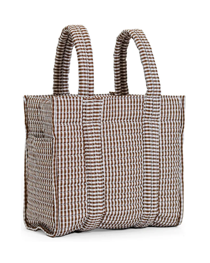 TRVL Quilted Mini Go Go Tote - Coco Gingham