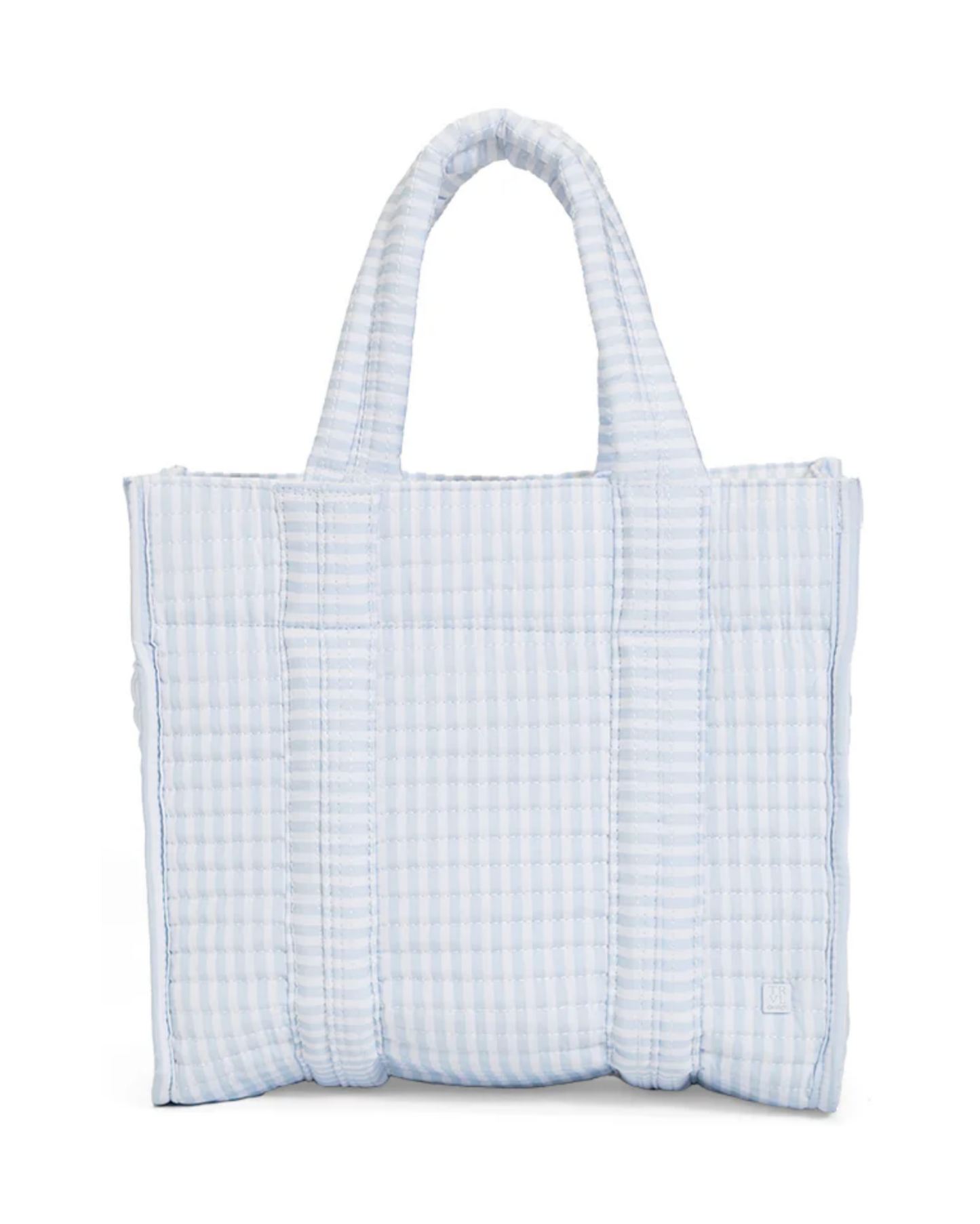 TRVL Quilted Mini Go Go Tote - Pimlico Stripe Blue